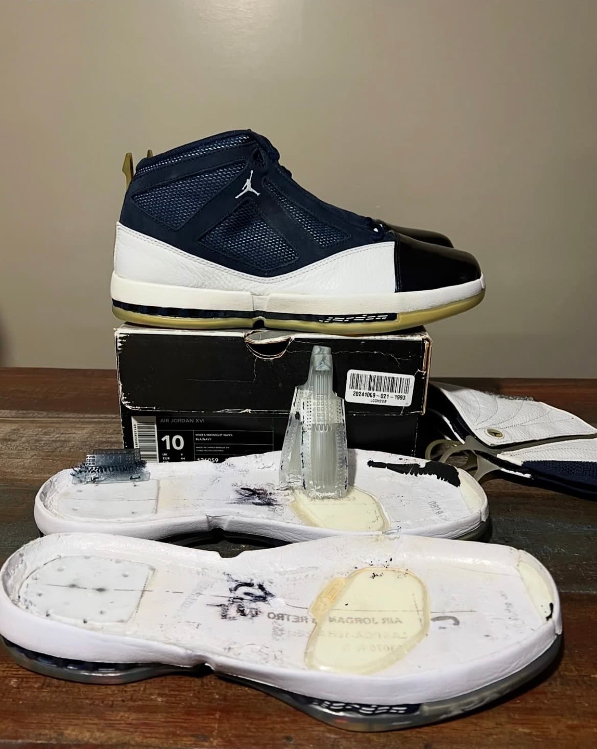 Jordan 16 Sole Swap+ (Pull Tab Replace)