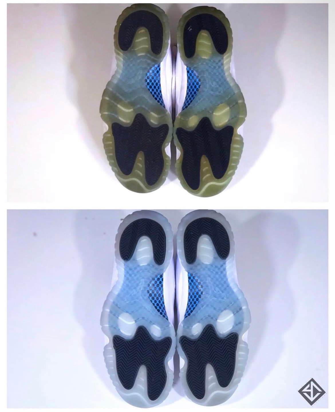 Outsole Deoxidation (Clear/Translucent Rubber)