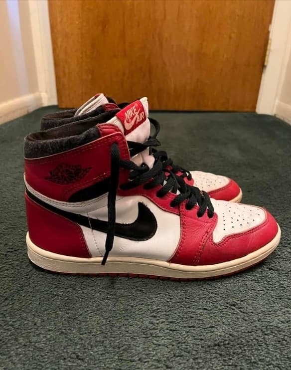 Jordan 1 1985 Pealing & Hairy Collar Restore