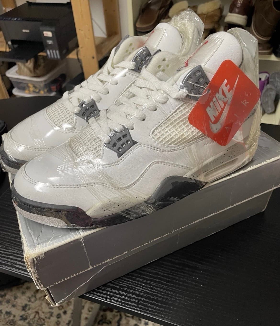 1999 Jordan 4 White Cement Full Restore (You Send Midsoles)