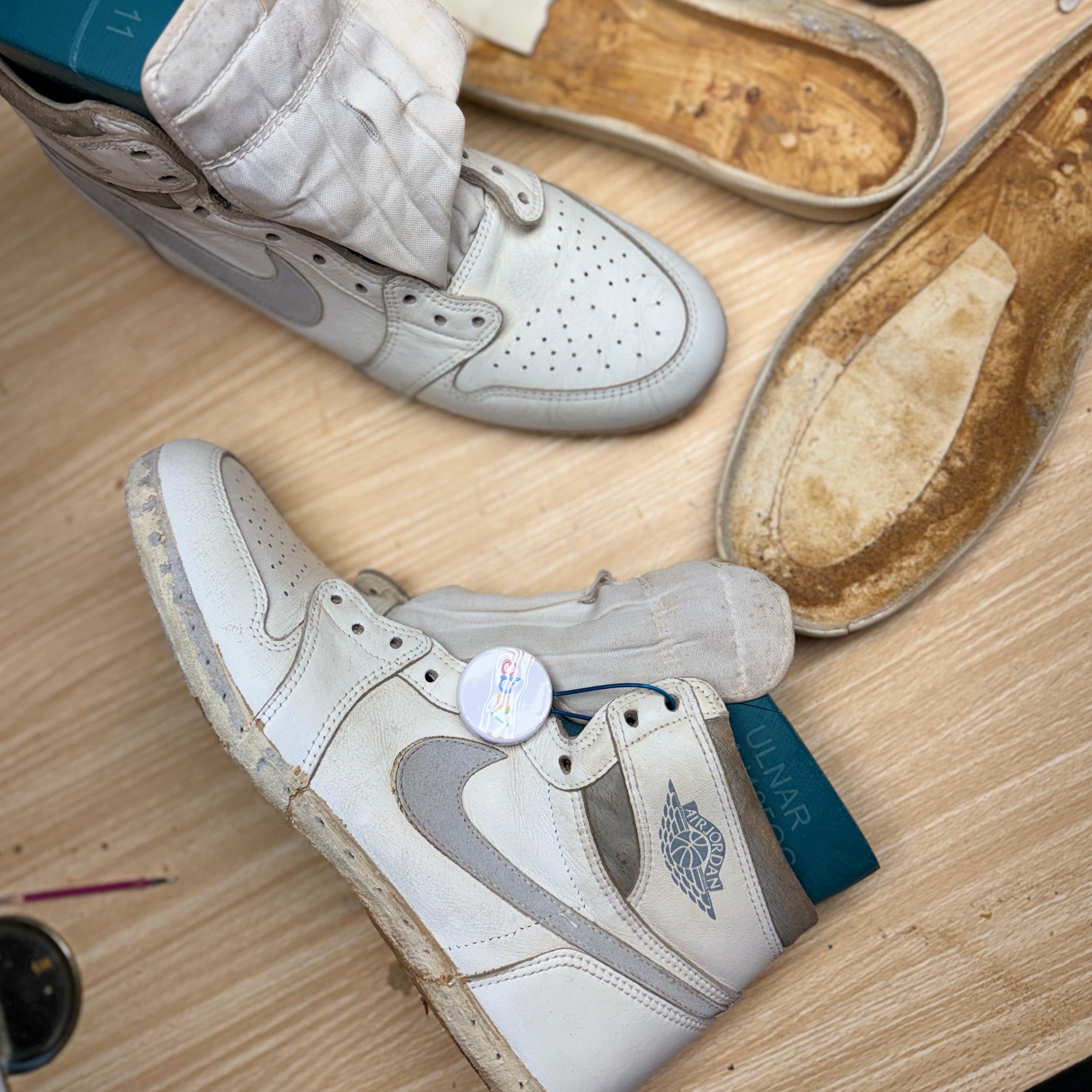 $450 Jordan 1 / Dunk / Air Force 1 Sole Swap Service (Client Provides Donor)