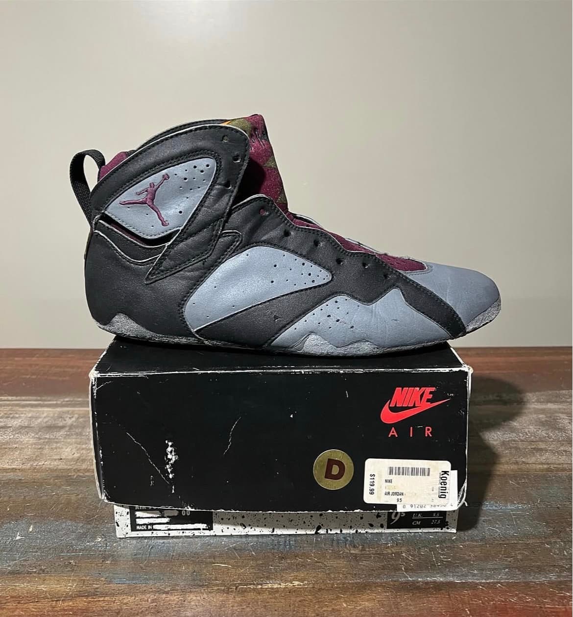 Jordan 7 1992 Reglue (Midsoles Included)