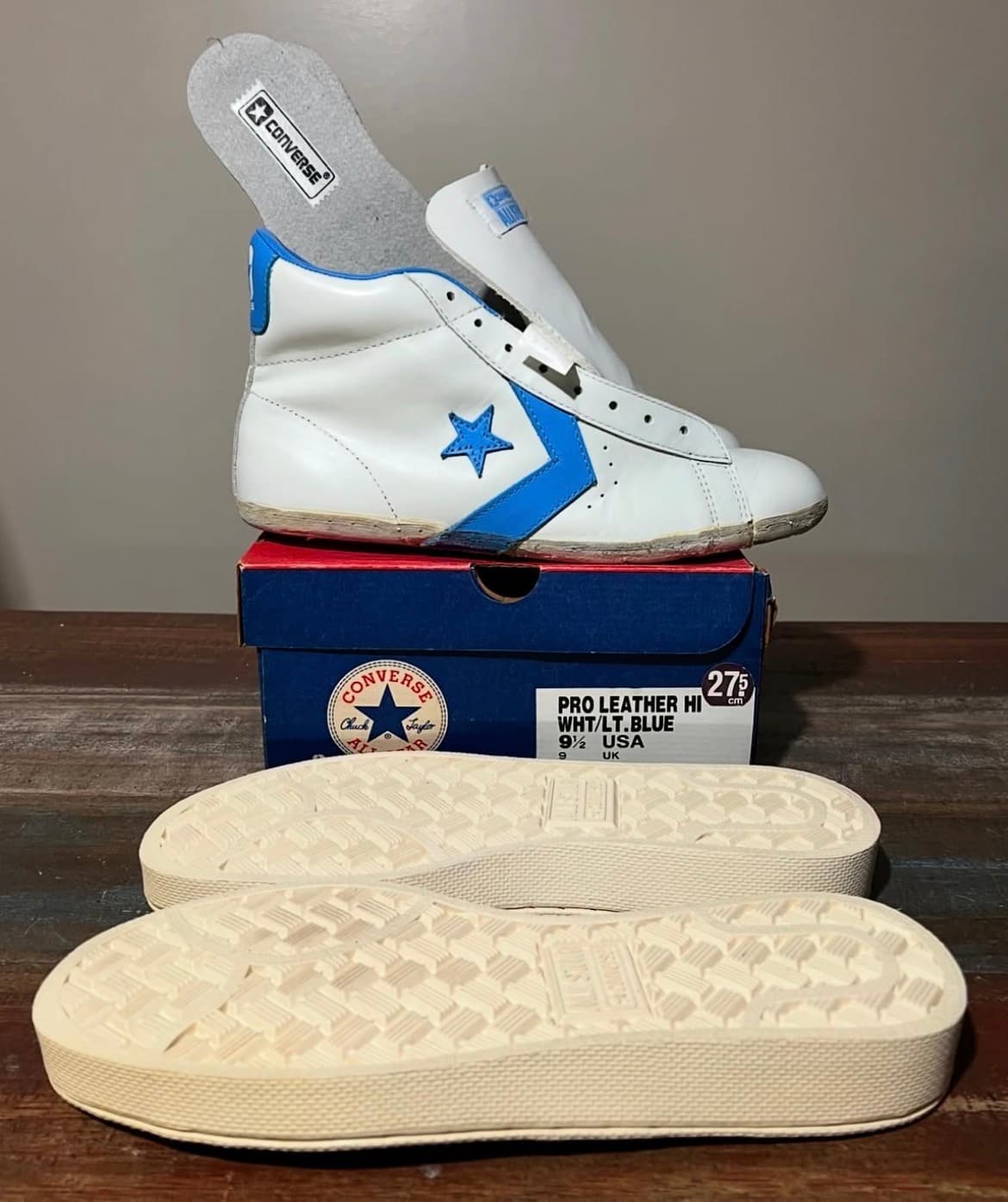 Retro Jordan 1s, Dunks, Air Force’s Reglue, adidas Pro Model/Leather — image 1