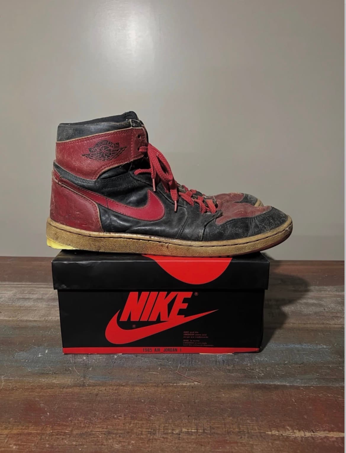 Jordan 1 1985 Sole Swaps Only (No Repaints)