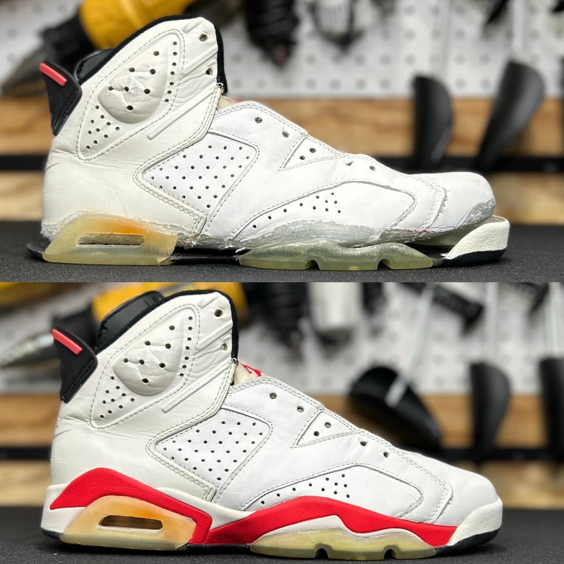 Jordan 6 Sole Swap