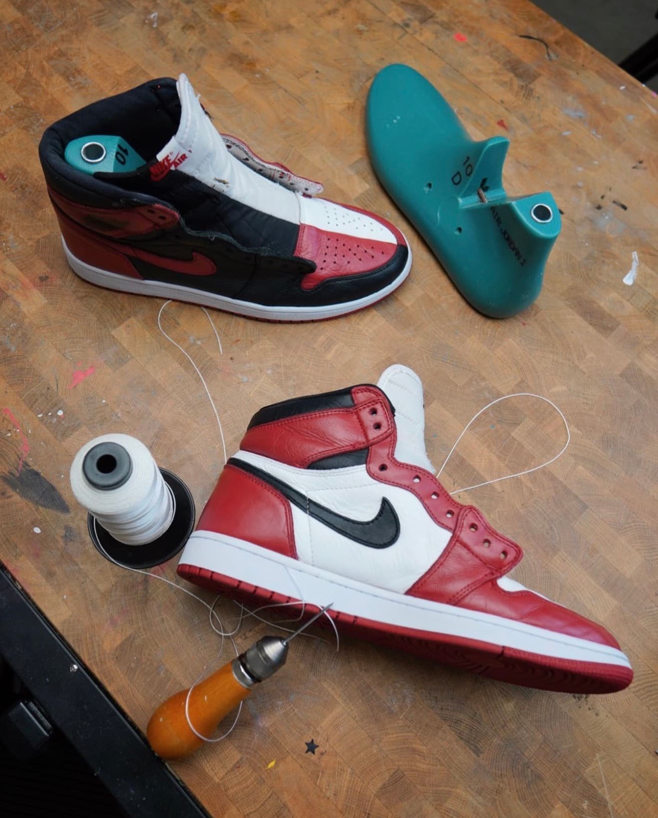 Jordan 1 / Dunk / Air Force 1 Reglue Service ($400)