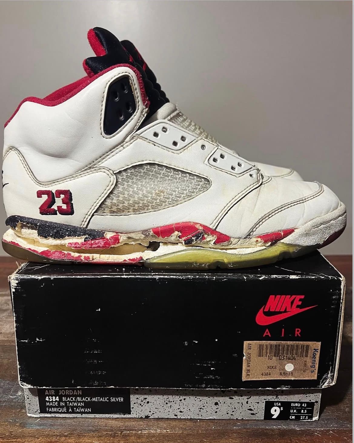 Jordan 5 1990 Full Restore (U Provide Midsoles)