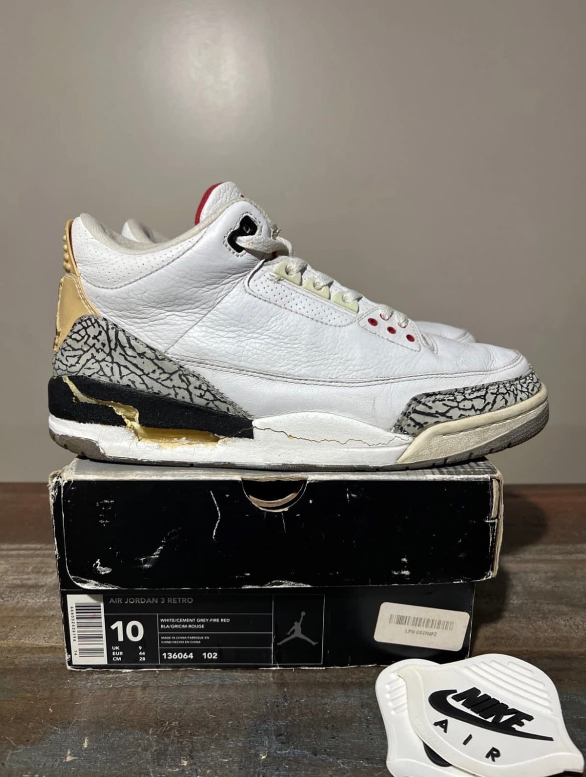 Jordan 3 Full Restore (U Provide Midsoles)