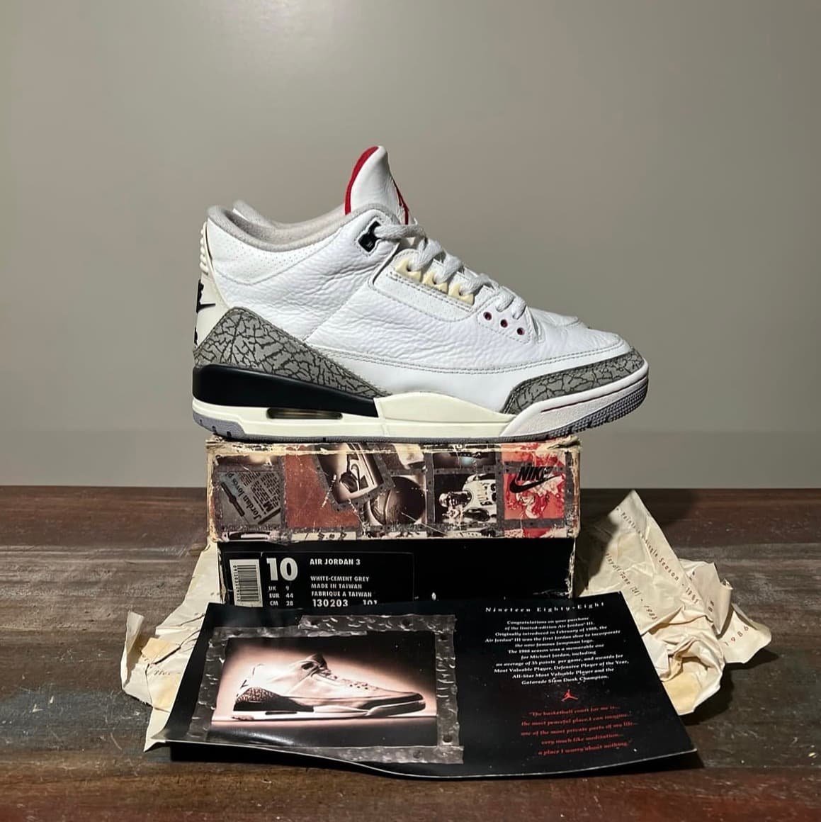 Jordan 3 Full Restore (U Provide Midsoles) — image 1