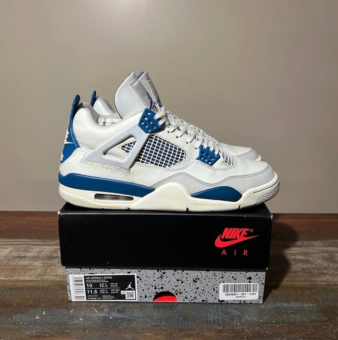 Jordan 4 Retro Full Restore+ Wings,Tabs & Nets Replace(Customer Provide All Parts) — image 1